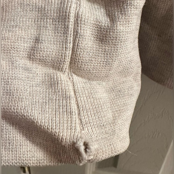 Men's Cream Hoodie - Picture 3 of 6